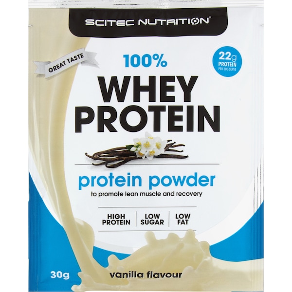 Scitec Nutrition 100% Whey Protein Vanilla 30g
