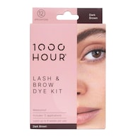 1000Hour Eyelashes & Brow Dye Kit Dark Brown