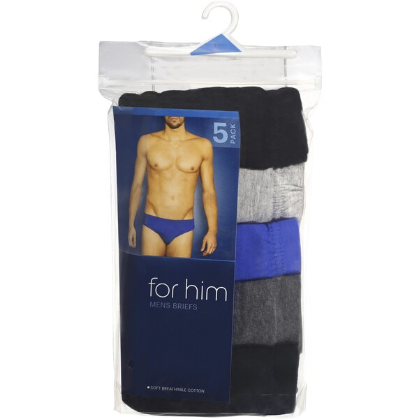 Woolworths Essentials Underwear Brief Size XL 5 pack