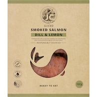 JC Collection Sliced Smoked Salmon Dill & Lemon