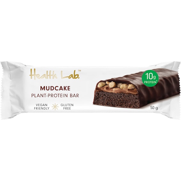 Health Lab Mudcake Plant Protein Bar 50g