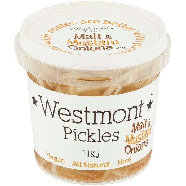 Westmont Pickles Malt & Mustard Onions 1.1kg