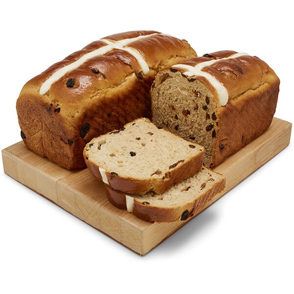 Woolworths Hot Cross Fruit Loaf 680g