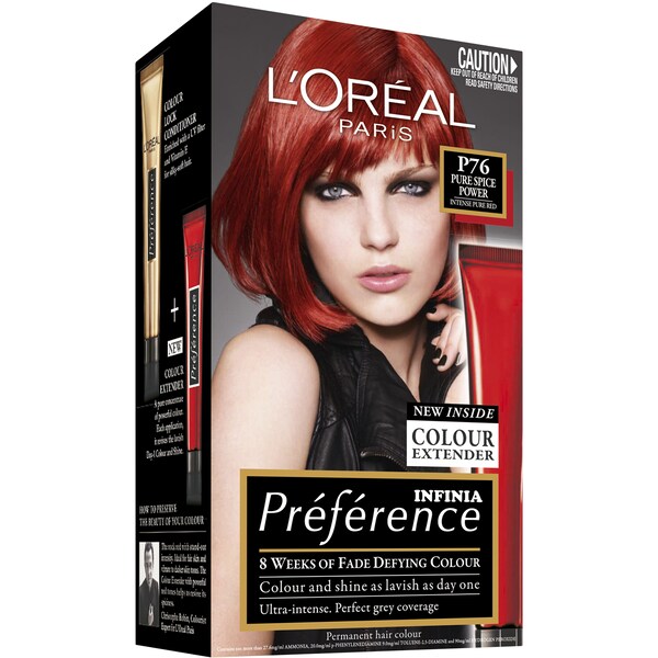 L'Oreal Preference p76 Spice Power Each