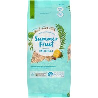Woolworths Summer Fruit Muesli