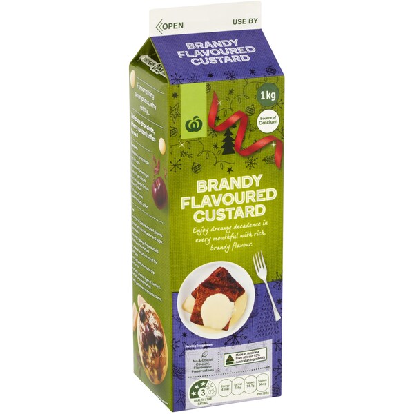 Woolworths Brandy Custard 1kg