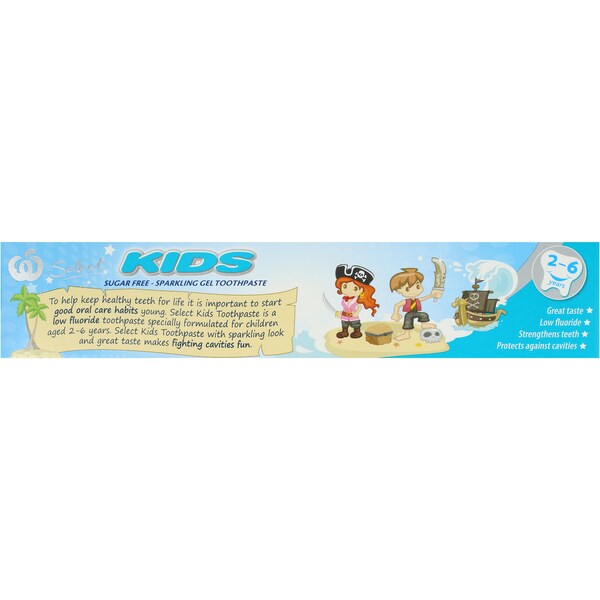 Woolworths Select Toothpaste Kids 75g