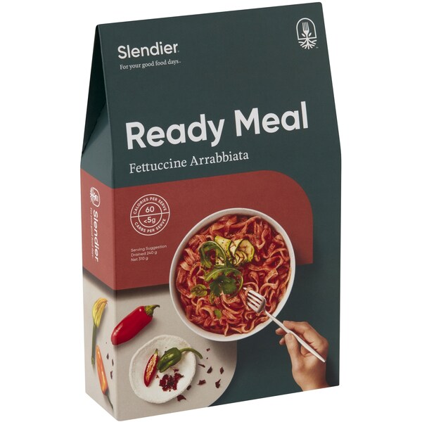 Slendier Ready To Eat Meal Arrabbiata Sauce 310g