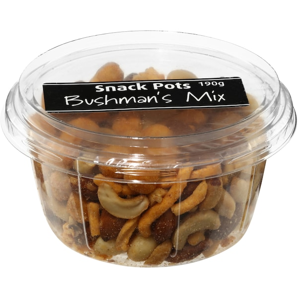 Woolworths Bushmans Mix Snack Pots 190g