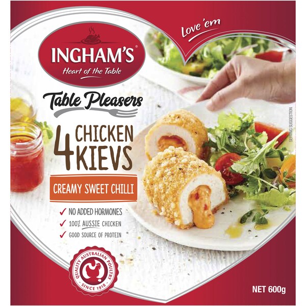Ingham's Chicken Kievs Creamy Sweet Chilli 4 Pack