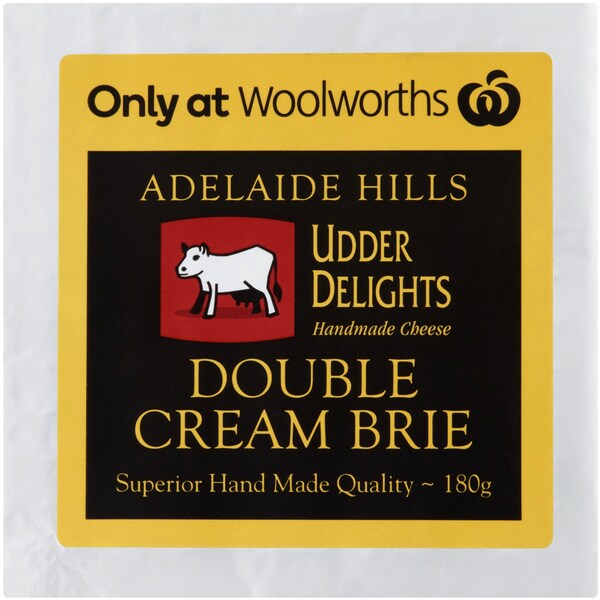 Udder Delights Double Cream Brie  180g