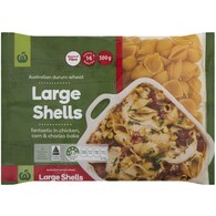 Woolworths Large Pasta Shells
