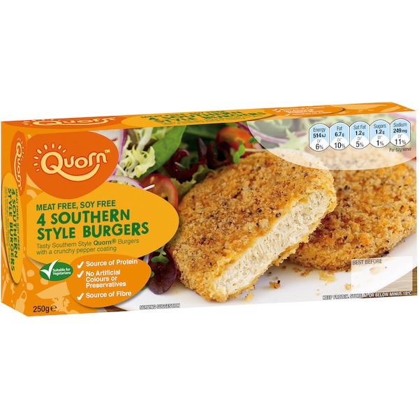 Quorn Southern Style Burgers 250g