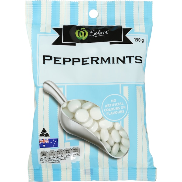 Woolworths Select Peppermints  200g