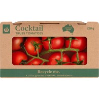 Woolworths Truss Cocktail Tomato Punnet