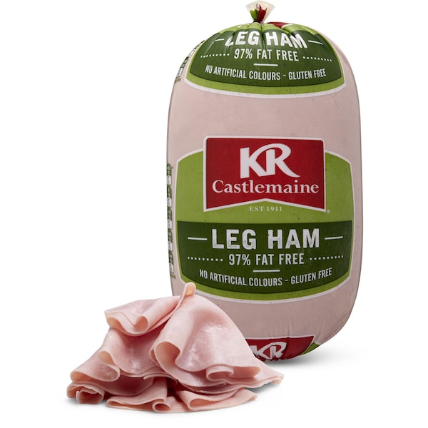 K R Castlemaine Deli Leg Ham 97% Shaved From The Deli per 100g