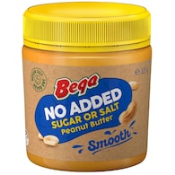 Bega Peanut Butter No Added Sugar Or Salt Smooth
