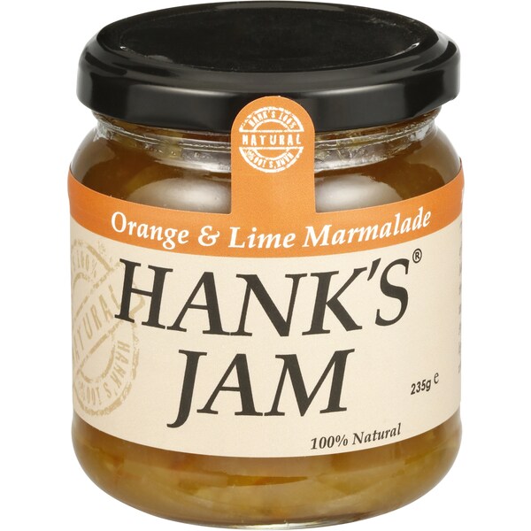 Hank's Orange & Lime Marmalade 235g