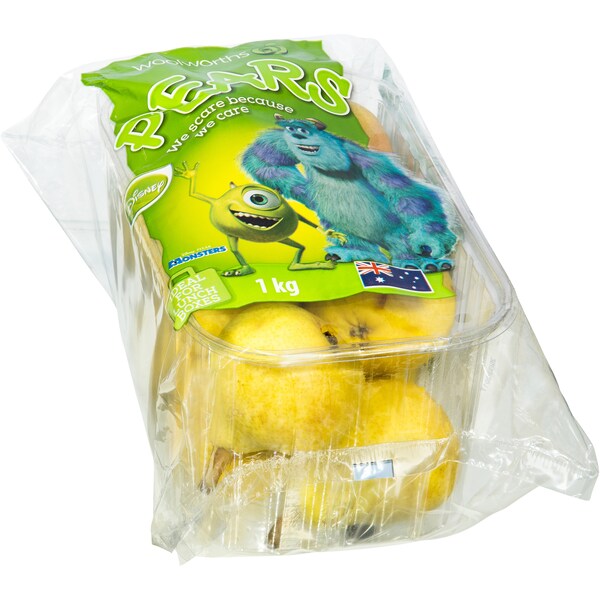 Woolworths Disney Pear 1kg Punnet