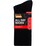 All Day Socks Mens Black Size 7-10 2 Pack