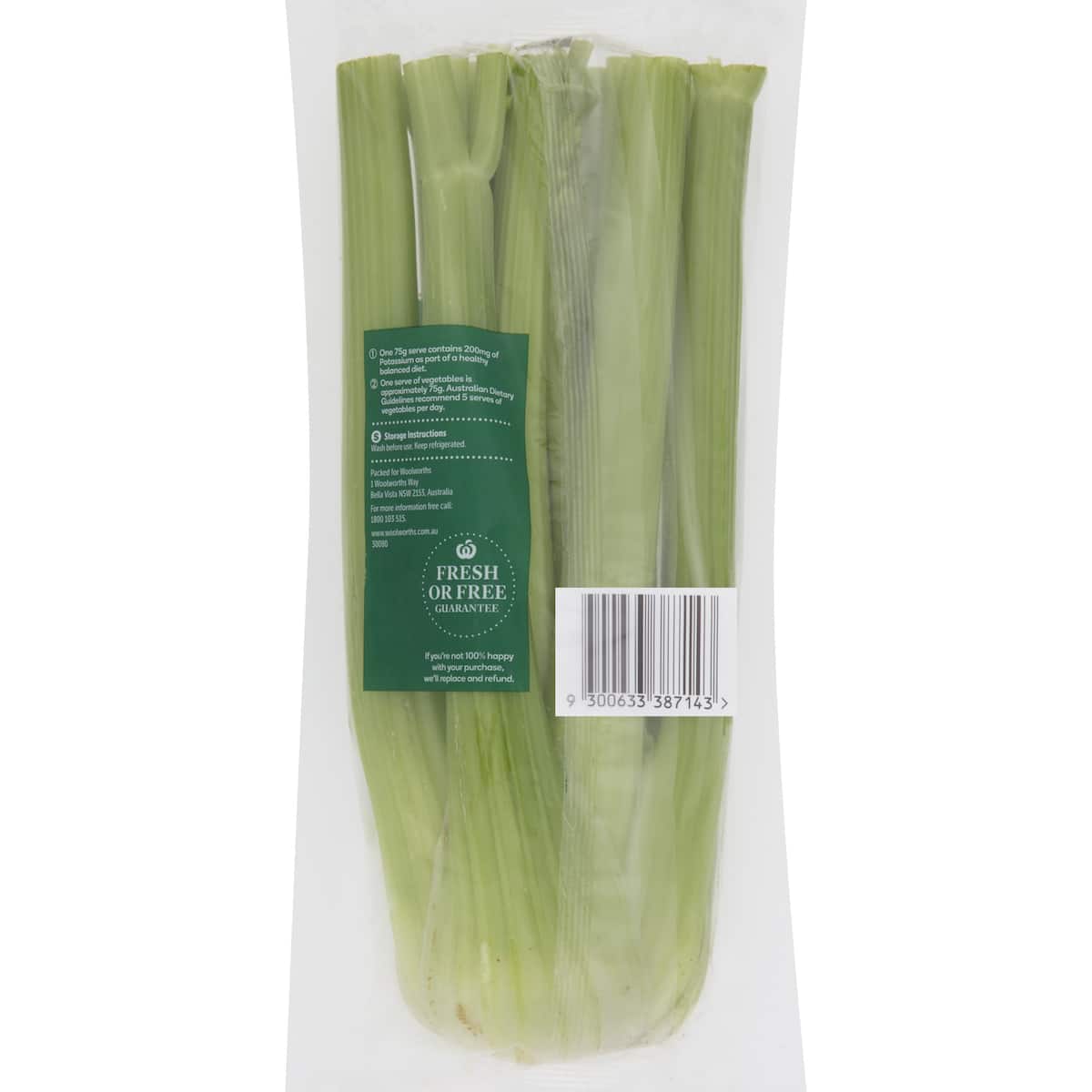Woolworths Celery Heart Each bunch