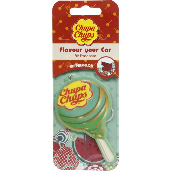Chupa Chups Car Air Freshener Carded Each