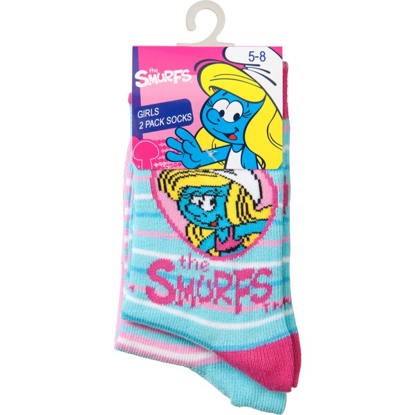 Peppa Pig Socks Girls Size 5 - 8 2 Pack