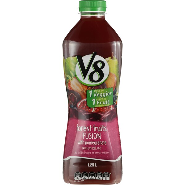 V8 Forest Fruits Fusion Juice 1.25l
