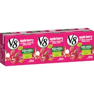 V8 Apple Berry Juice Multipack