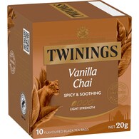 Twinings Chai Vanilla Tea Bags Chai Tea