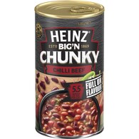 Heinz Big N Chunky Mexican Chilli Beef Soup Ready Meals