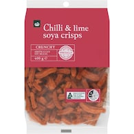 Woolworths Soya Crisps Chilli & Lime Snacks