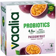 Vaalia Probiotic Yoghurt Passionfruit Yoghurt