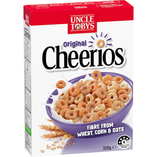 Uncle Tobys Original Cheerios 320g
