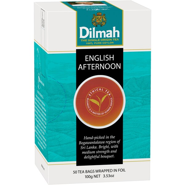 Dilmah English Afternoon Tea Bags 50 pack