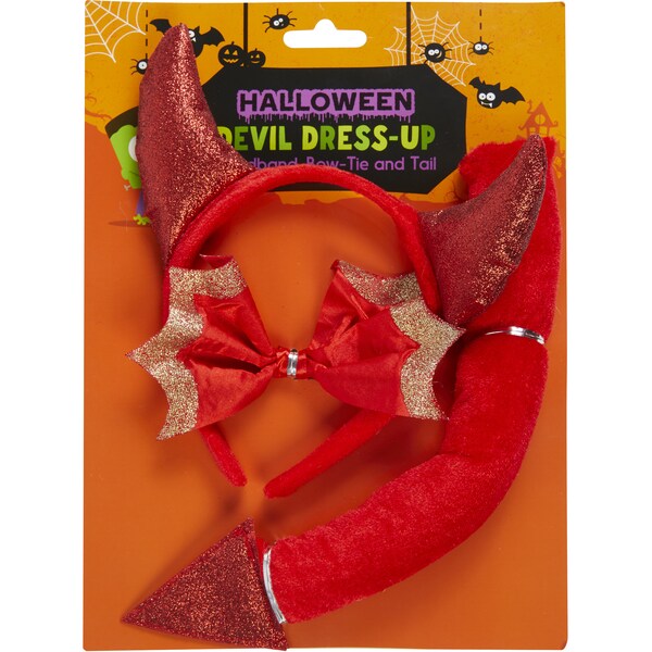 Halloween Devil Dress-Up Kit  Each
