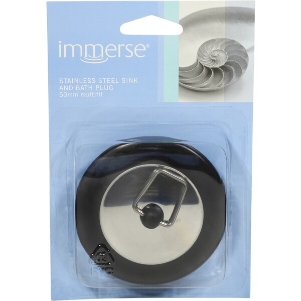 Immerse Basin Plug Stainless Steel 50mm