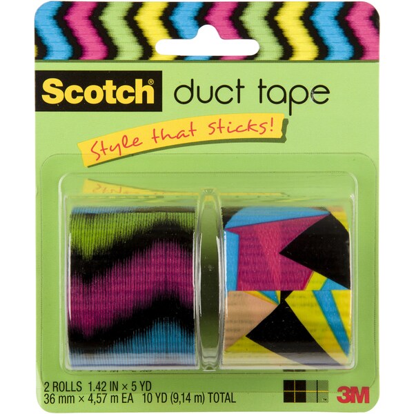Scotch Coloured Duct Tape Combo Srt Triangles Each