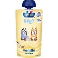 Pauls Kids Bluey Vanilla Custard Pouch
