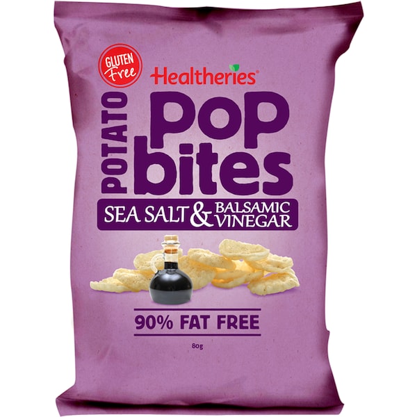 Healtheries Potato Bites Salt & Vinegar 80g