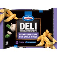 Birds Eye Deli Seasoned Chips Parmesan Garlic & Basil