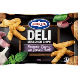 Birds Eye Deli Seasoned Chips Parmesan, Garlic & Basil 600g