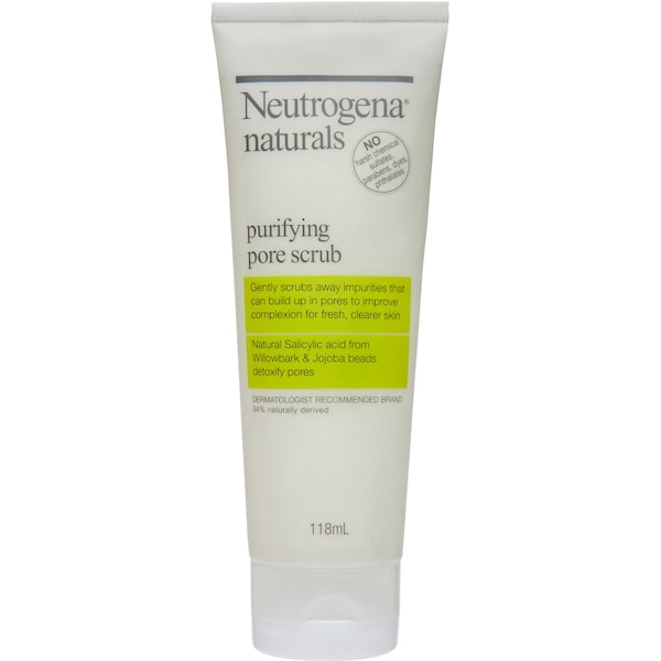 Neutrogena Naturals Facial Scrub Pore Refining 118ml