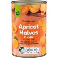 Woolworths Apricot Halves In Juice Apricot