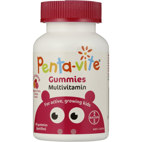 Pentavite Gummies Multivitamin Gummies 60 Pack