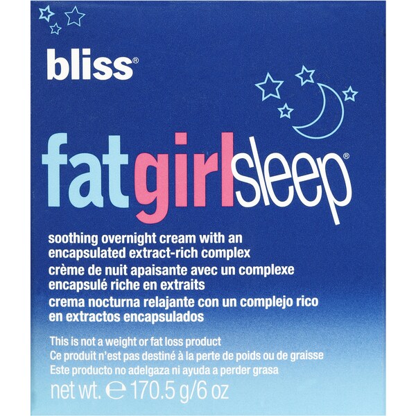 Bliss Fatgirl Sleep Overnight Cream 177ml
