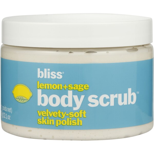 Bliss Body Scrub Lemon Sage Body Scrub 12 Oz 350ml