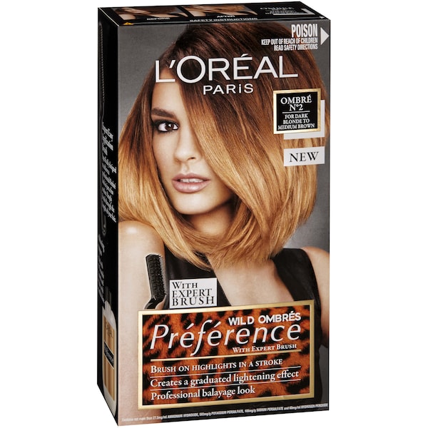 L'Oreal Preference Ombre Dark Blonde To Medium Brown Each