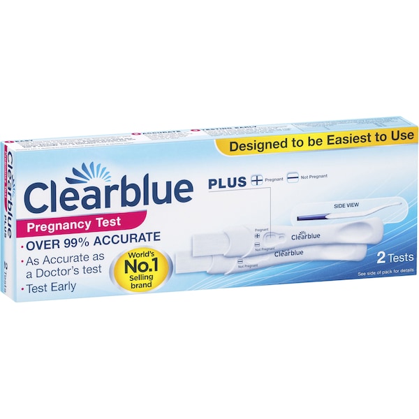 Clearblue Plus Pregnancy Test 2pk