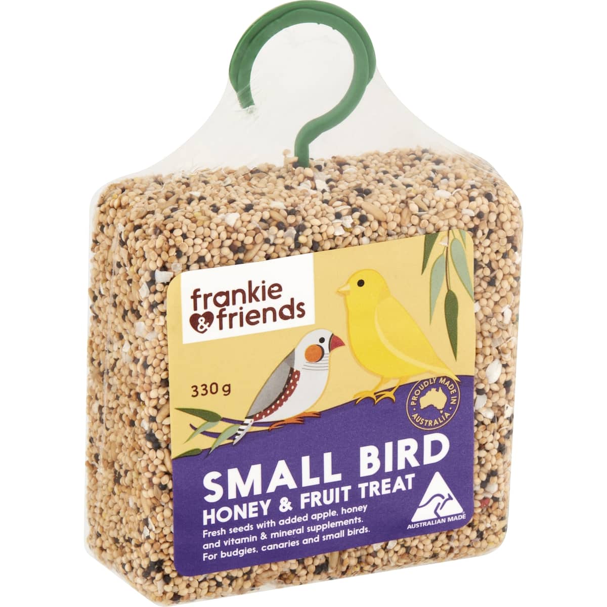 Frankie & Friends Small Bird Honey & Fruit Treat 330g bunch